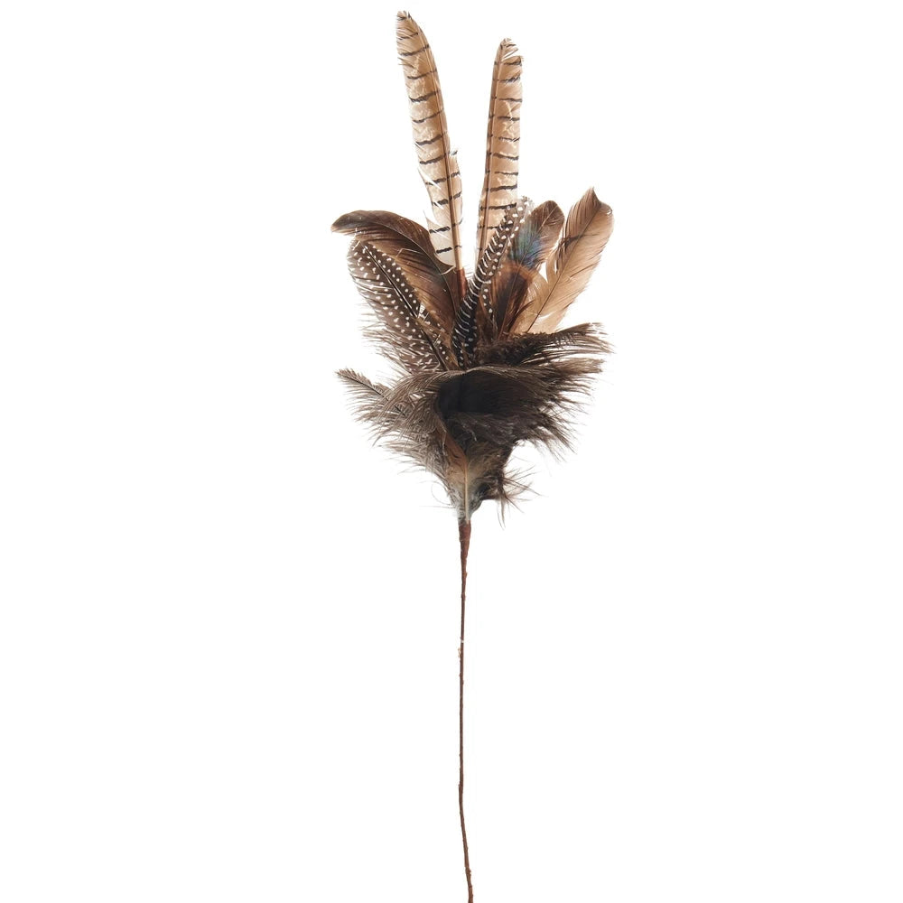 Pheasant Feather Pick Fall Decor RAZ 