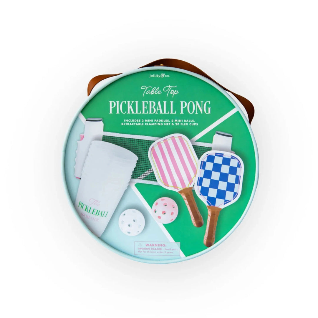 Pickleball Social Club Table Pong Large Game Set Game Jollity and Co 