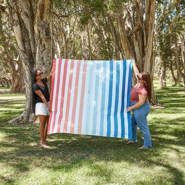 Picnic Blanket - Sand to Sea Picnic Blanket Dock and Bay 