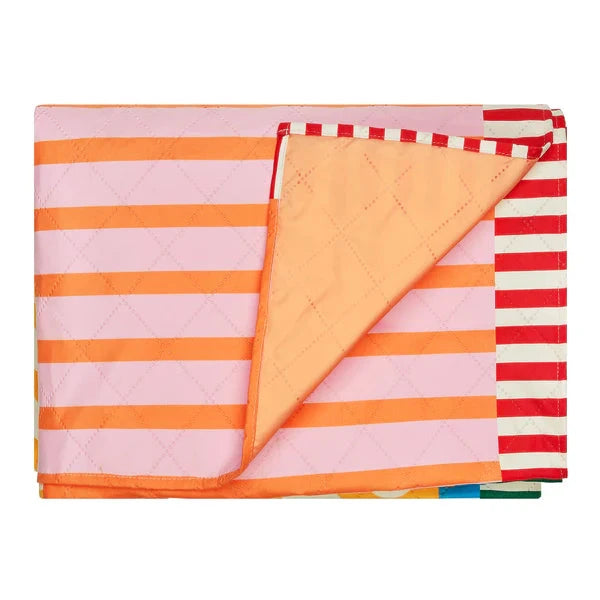 Picnic Blanket - Stripe Up Your Life Picnic Blanket Dock and Bay 