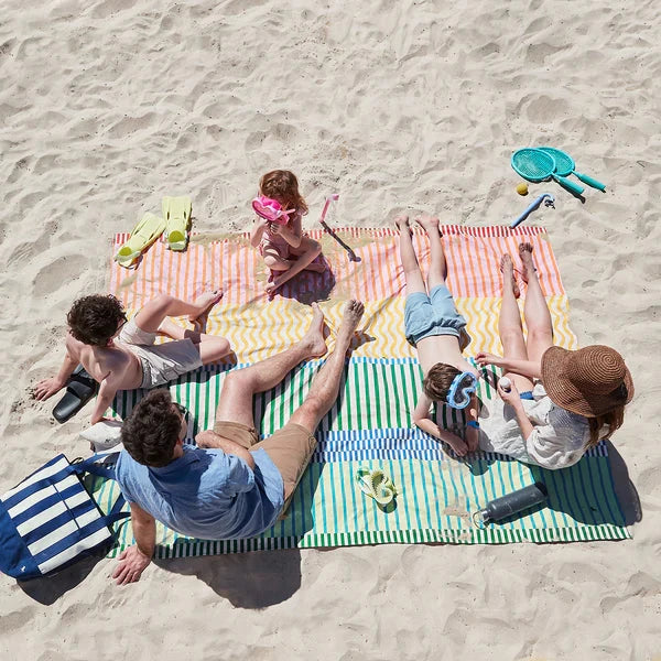 Picnic Blanket - Stripe Up Your Life Picnic Blanket Dock and Bay 