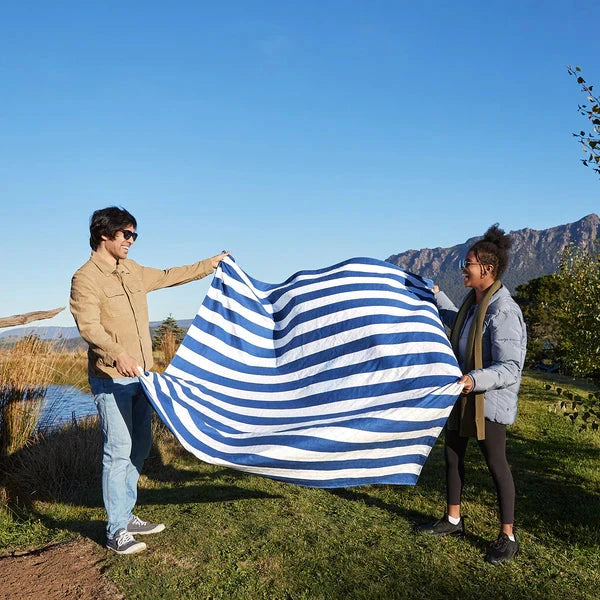 Picnic Blanket - Whitsunday Blue Picnic Blanket Dock and Bay 