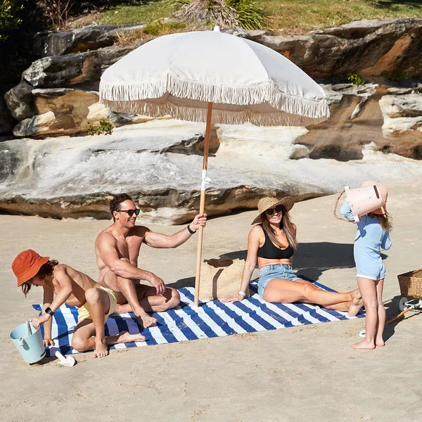 Picnic Blanket - Whitsunday Blue Picnic Blanket Dock and Bay 