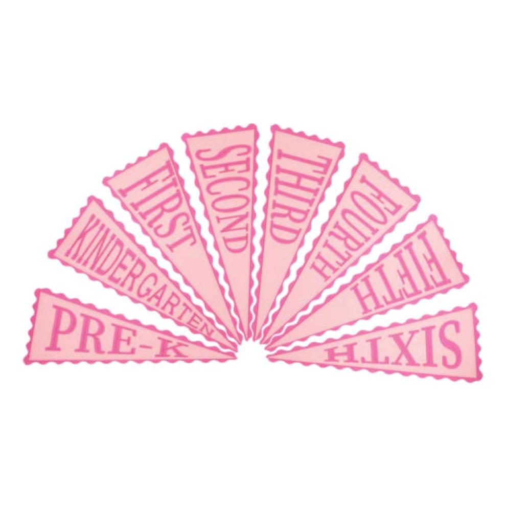 Picture Perfect Pennants - Romany Rose with Palm Beach Pink Photo Prop Beaufort Bonnet 