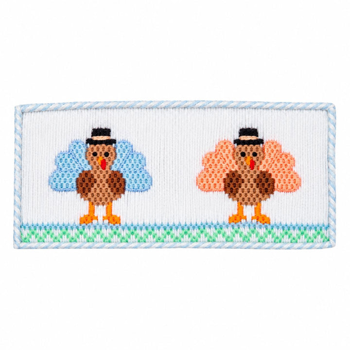 Pilgrim Turkey Smocked Knit Pant Set Boy Set Petit Bebe 