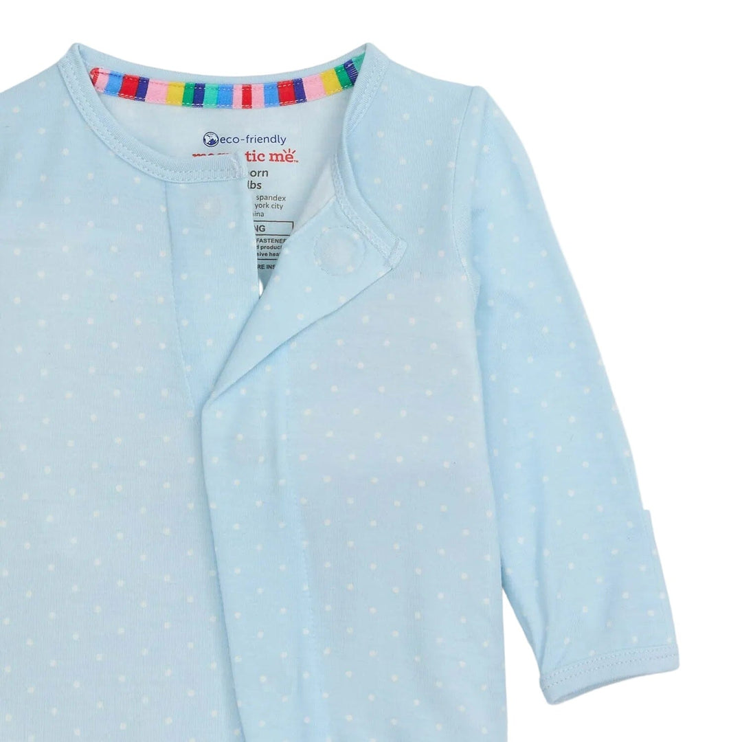 Pin Dot Blue Footie Boy Footie Magnetic Me 