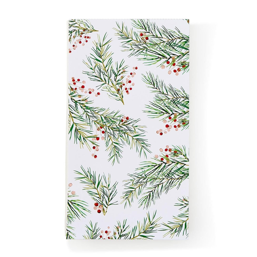 Pine Berry Guest Towels Dinner Napkins Two's Company 