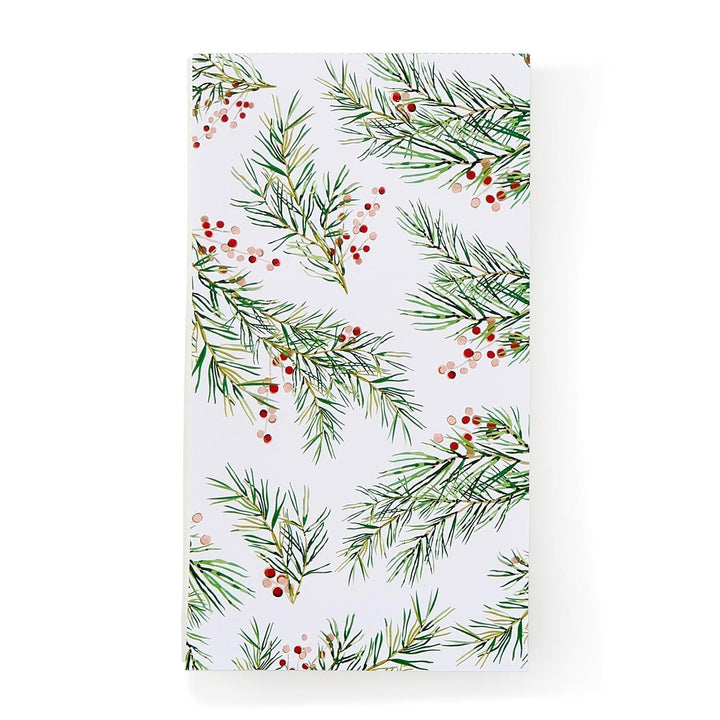 Pine Berry Guest Towels Dinner Napkins Two's Company 