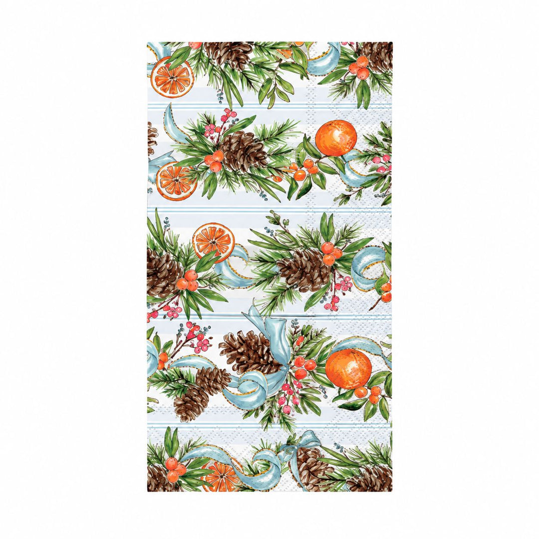 Pinecones And Ribbons Guest Towels Guest Towels Boston International 