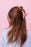 Pink Acrylic + Pearl Claw Clip Womens Hair Accessory Taylor Elliott Designs 