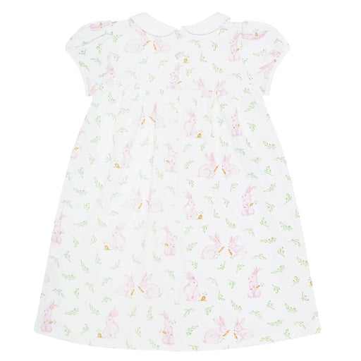 Pink Bunny Print Playtime Dress Girl Dress Nella Pima 