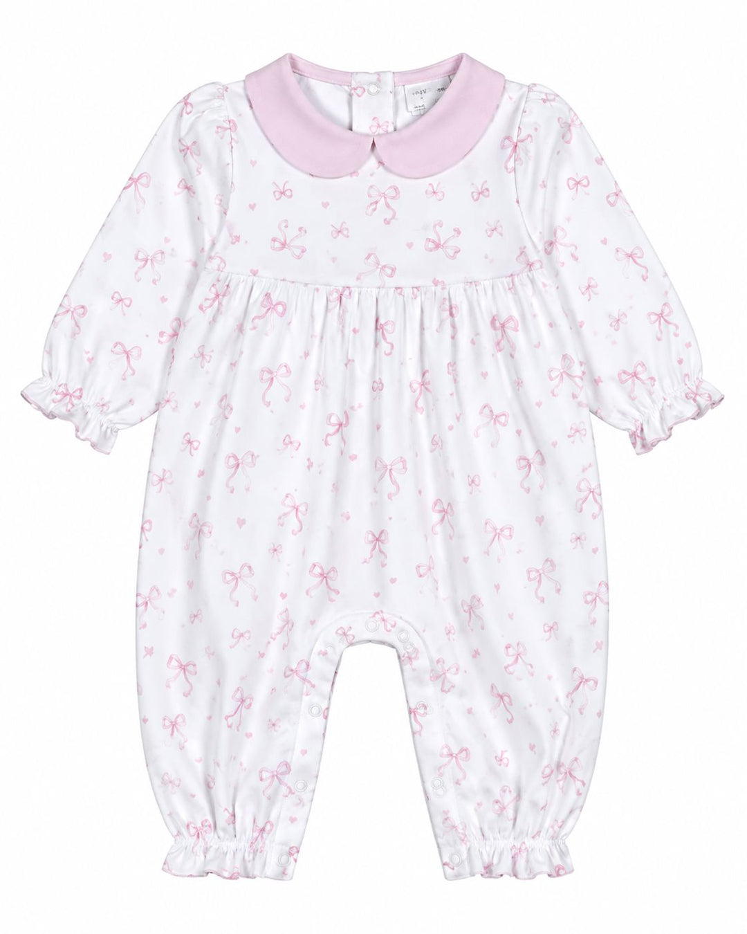 Pink Coquettes Pima Romper Girl Romper Baby Loren 