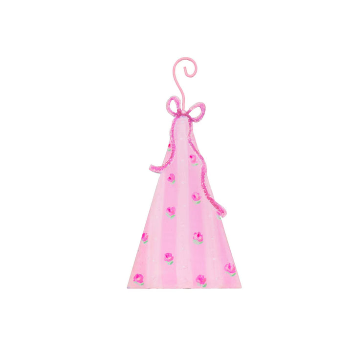 Pink Fanciful Tree Ornaments Christmas Ornament Round Top Collection Large 