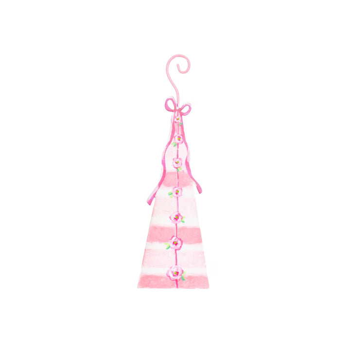 Pink Fanciful Tree Ornaments Christmas Ornament Round Top Collection Small 