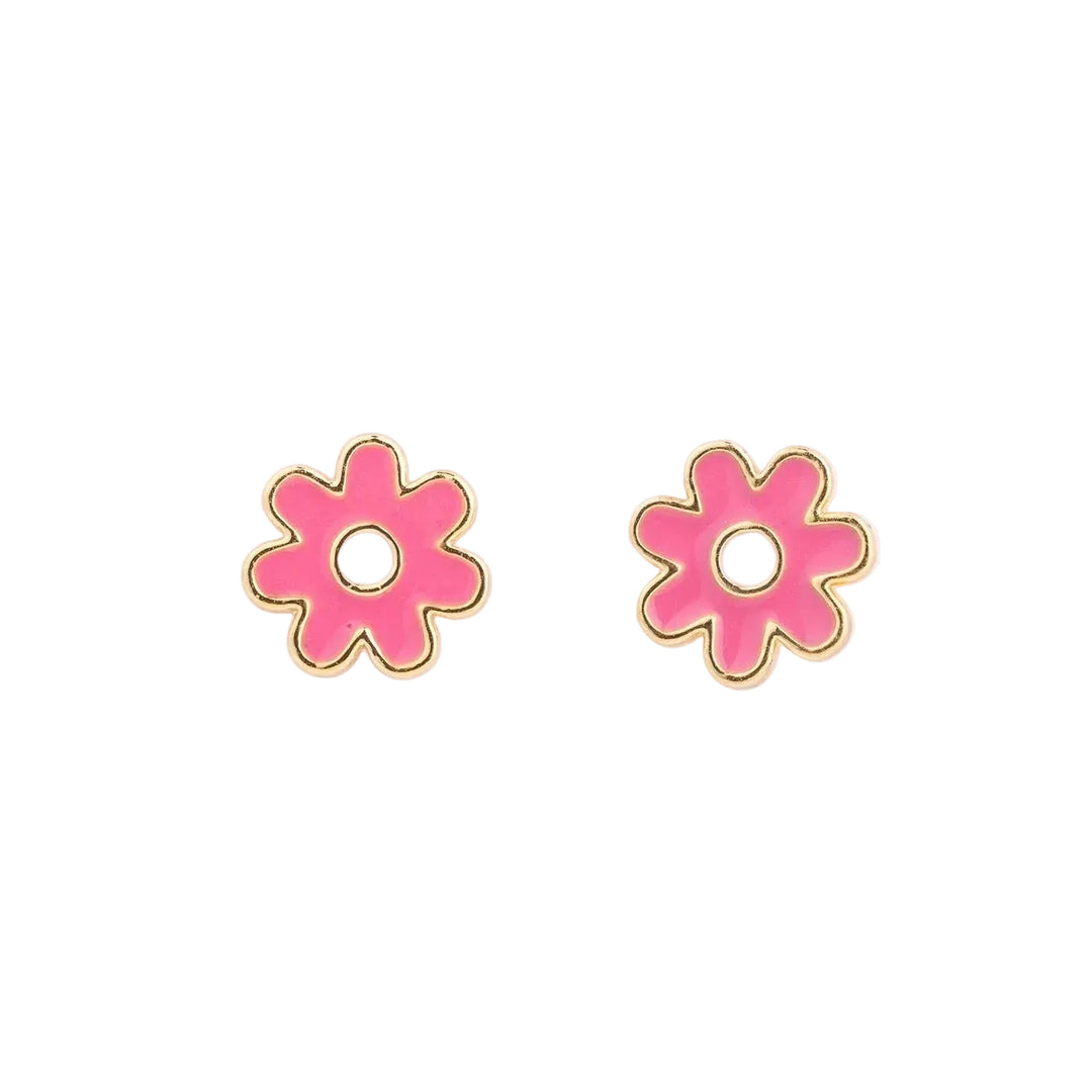 Pink Flower Earrings Girl Earrings Michelle McDowell 