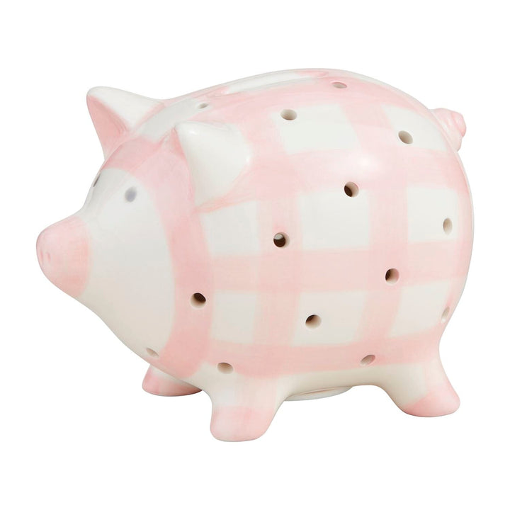 Pink Light Up Piggy Bank Piggy Banks & Money Jars MudPie 