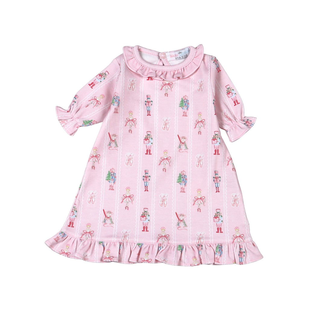 Pink Nutcracker Pima Doll Dress Girl Dress Baby Loren 