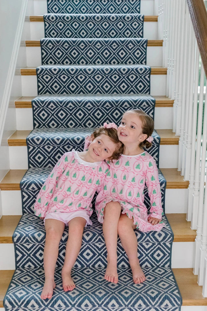 Pink Tannenbaum Bloomer Set Girl Bloomer Set Proper Peony 