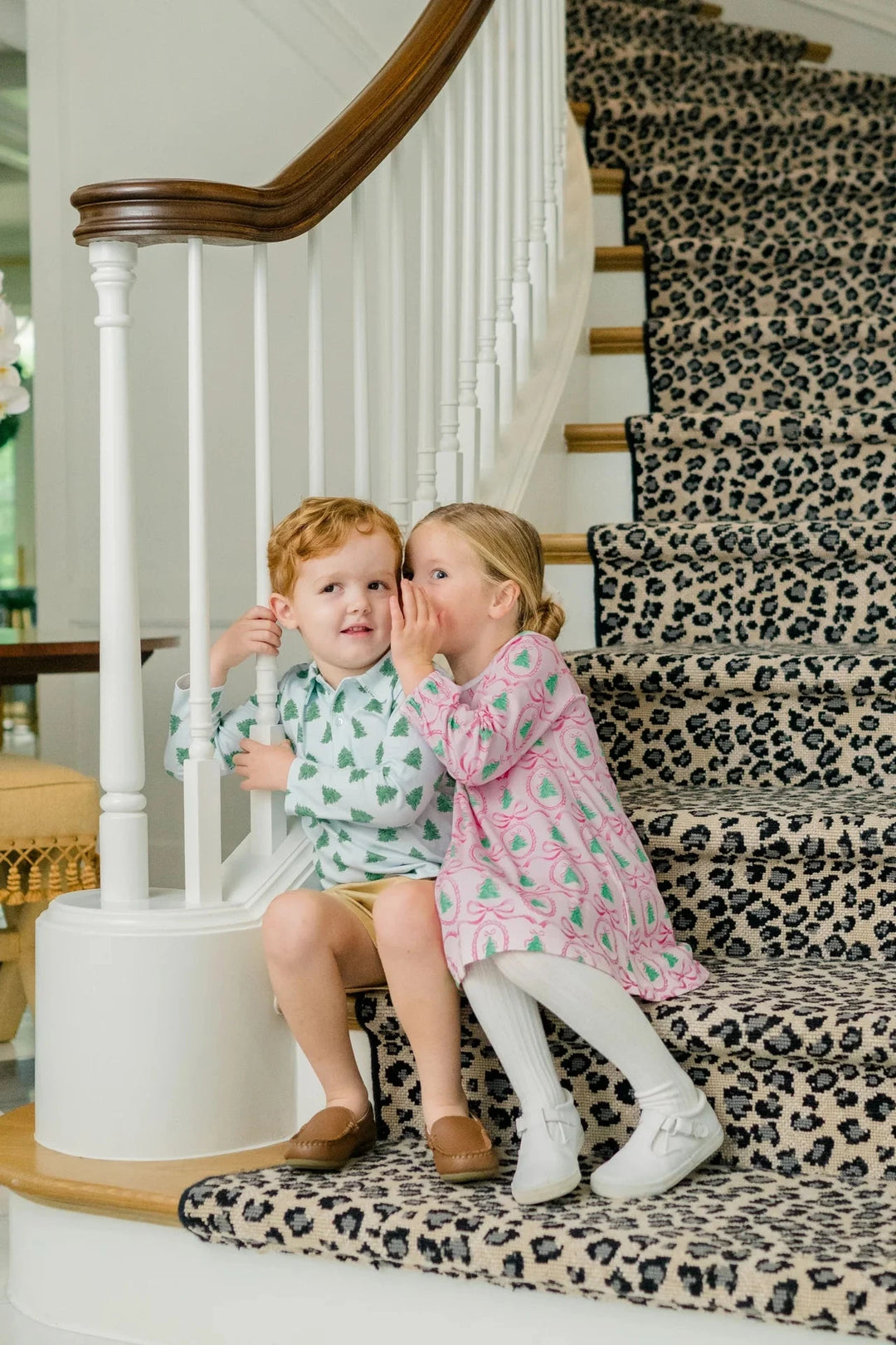 Pink Tannenbaum Play Dress Girl Dress Proper Peony 