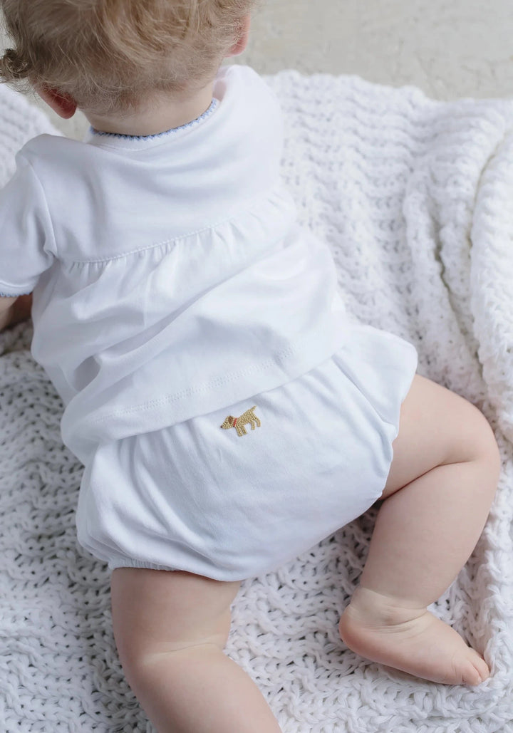 Pinpoint Layette Knit Set - Boy Lab Boy Set Little English 