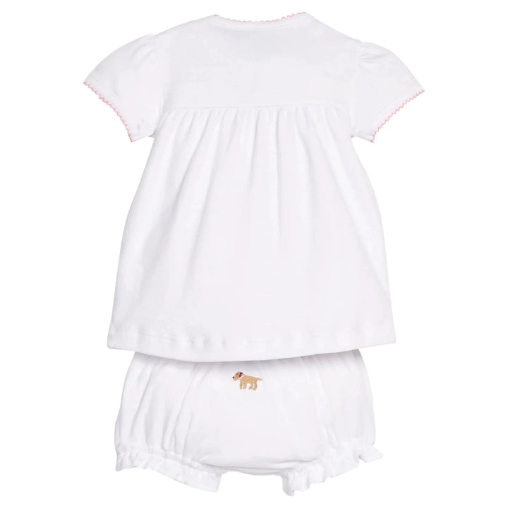 Pinpoint Layette Knit Set - Girl Lab Girl Set Little English 