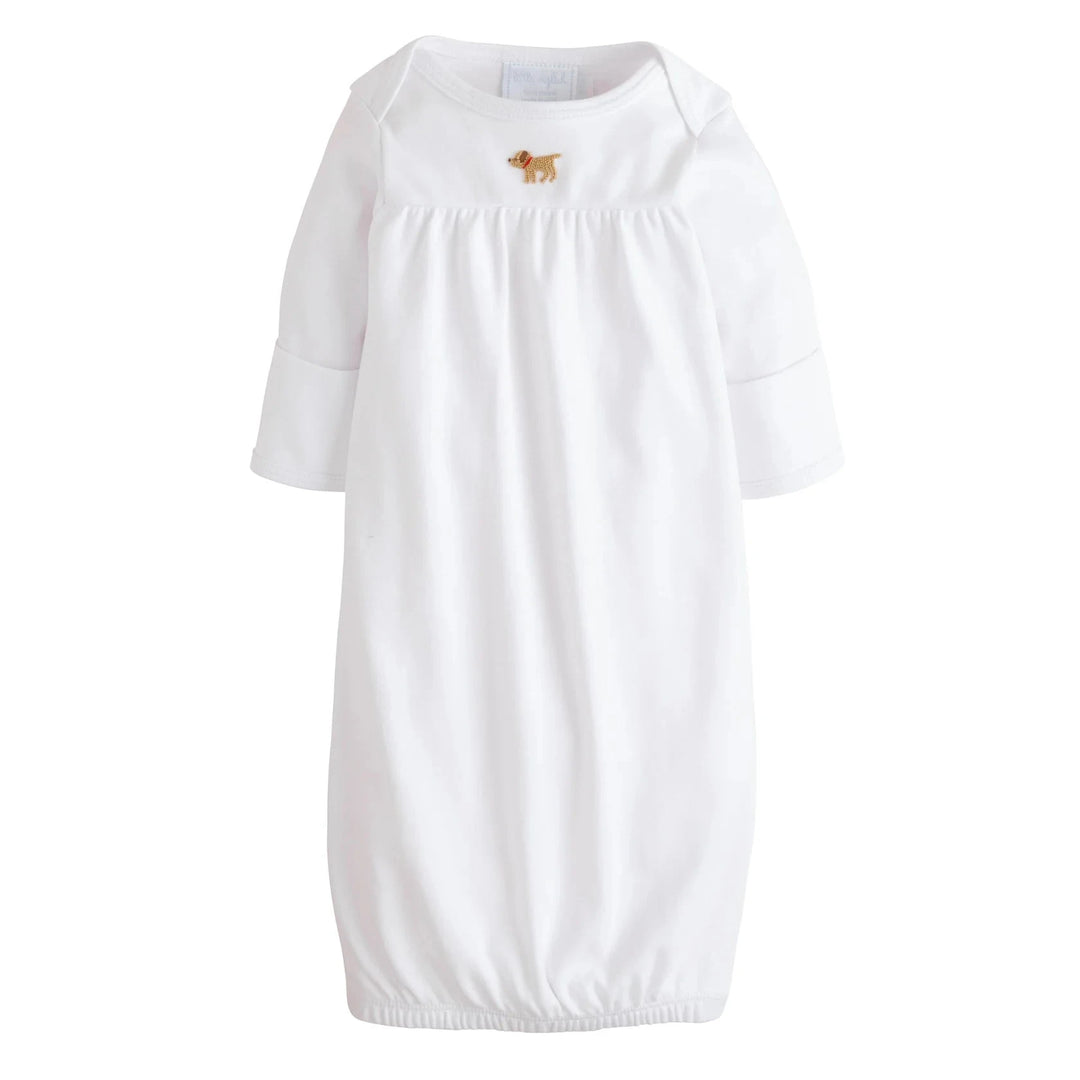 Pinpoint Newborn Gown - Boy Lab Girl Converter Gown Little English 