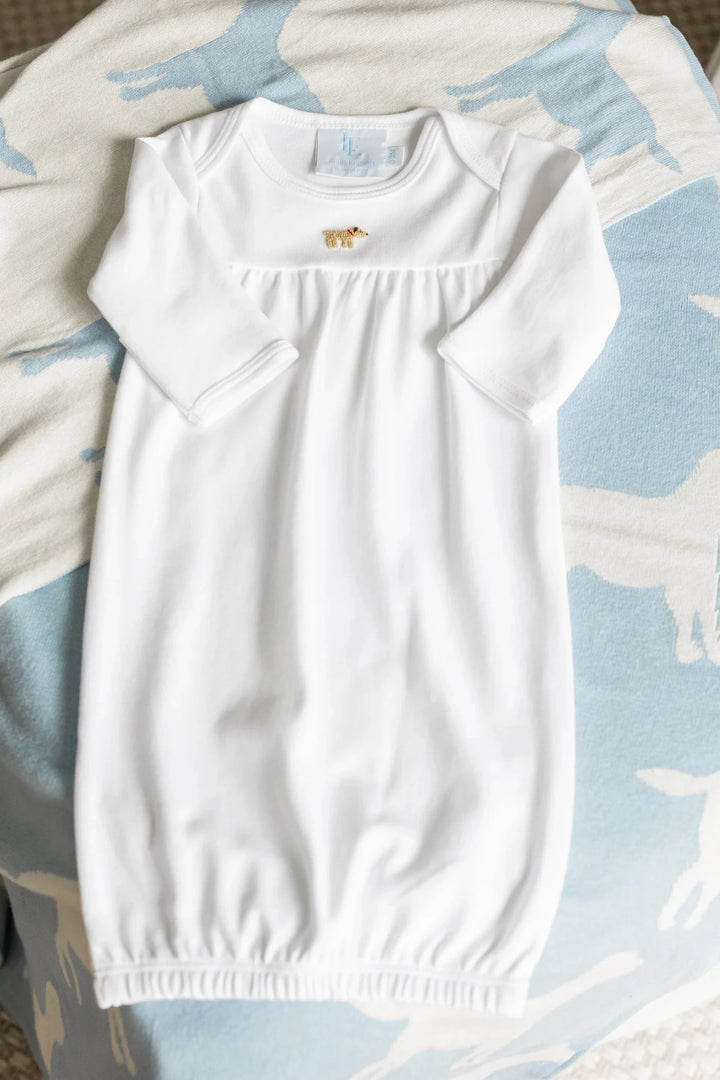 Pinpoint Newborn Gown - Boy Lab Girl Converter Gown Little English 