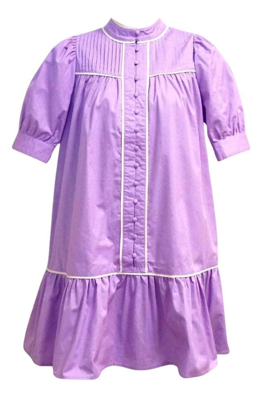 Piped Lavender Dress Womens Dress TCEC 