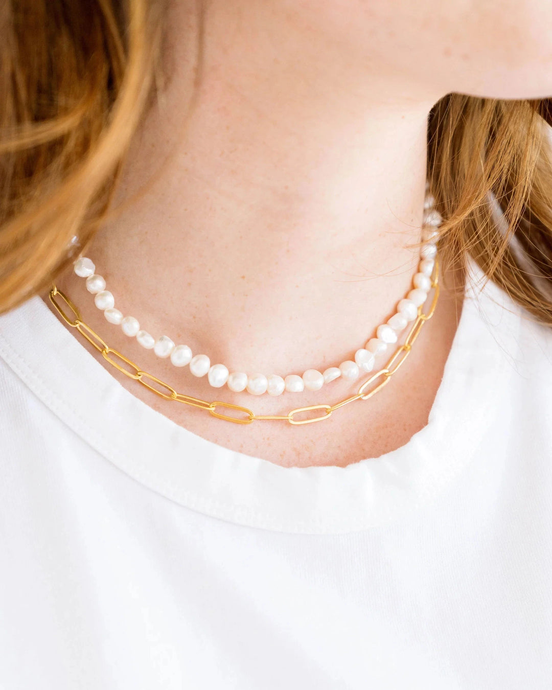 Piper Paperclip Necklace Womens Necklace Susan Shaw 