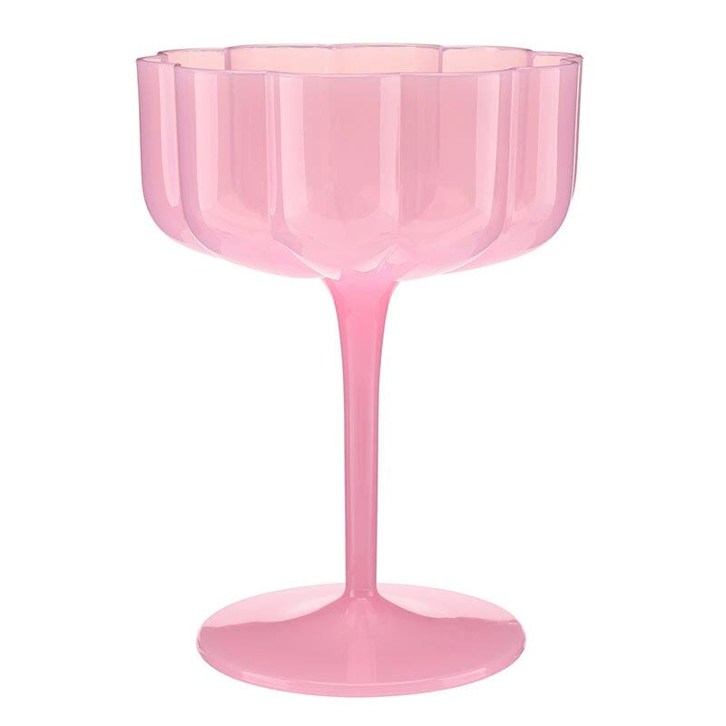 Plastic Coupe Glasses - Set of 4 Champagne Glass Vietri 