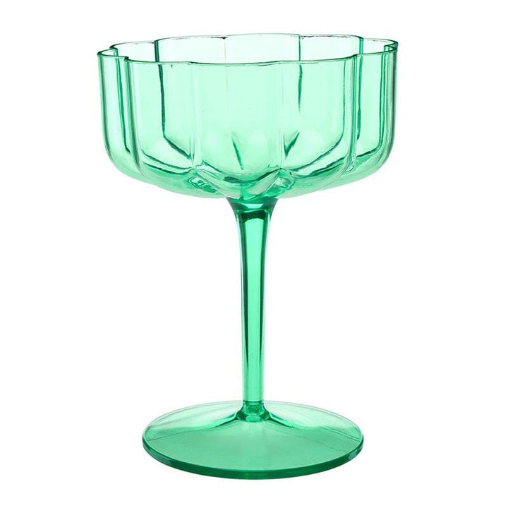 Plastic Coupe Glasses - Set of 4 Champagne Glass Vietri 