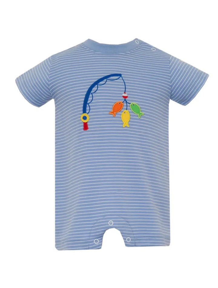 Play Romper - Fishing Lures Boy Romper Claire and Charlie 