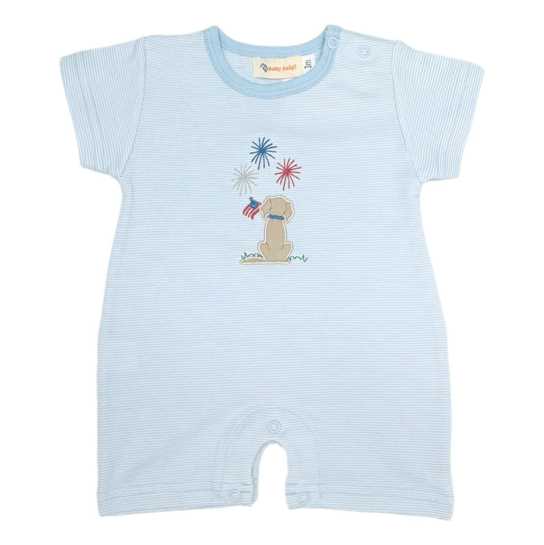 Play Romper - Liberty Lab Boy Romper Luigi 