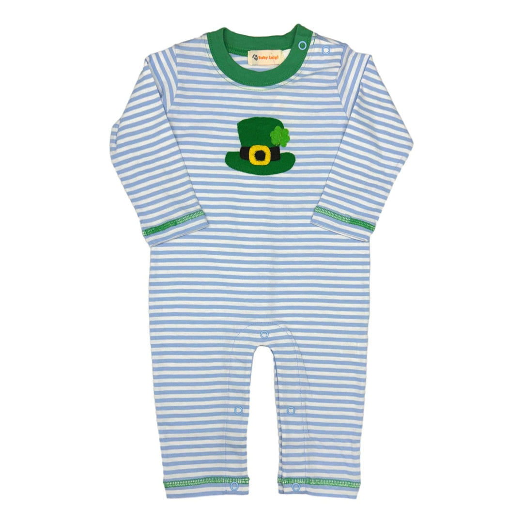 Play Romper - St. Patrick's Day Hat Boy Romper Luigi 