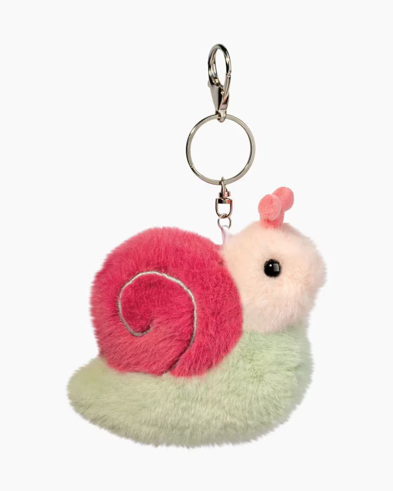 Plush Toy Bag Charm - Snail Plush Toy Douglas 