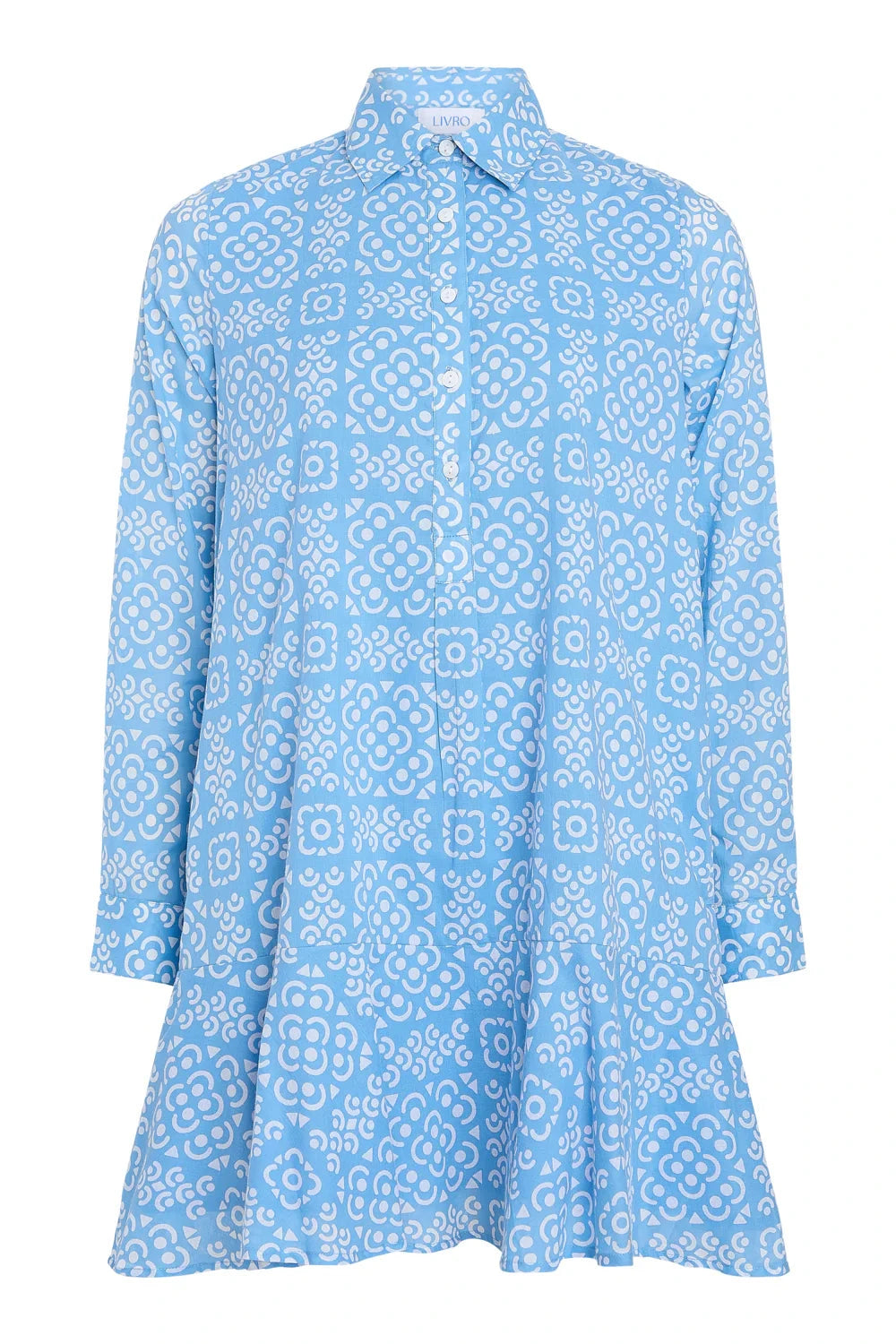 Polly Dress - Lanai Tiles Womens Dress Livro 