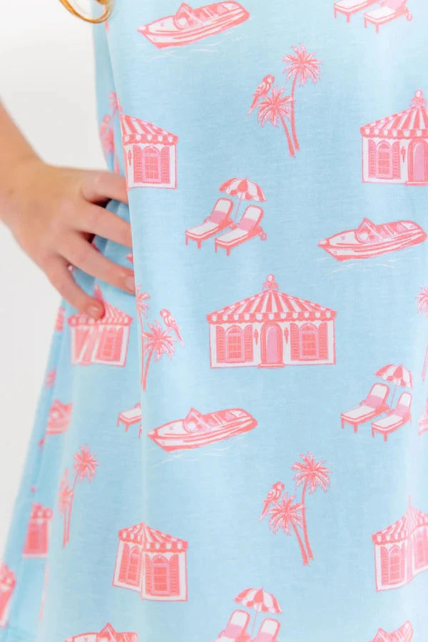 Polly Play Dress - Angel Sleeve - Parrot Cay Canopy Girl Dress Beaufort Bonnet 