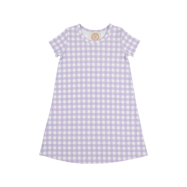 Polly Play Dress - Lauderdale Lavender Gingham Girl Dress Beaufort Bonnet 