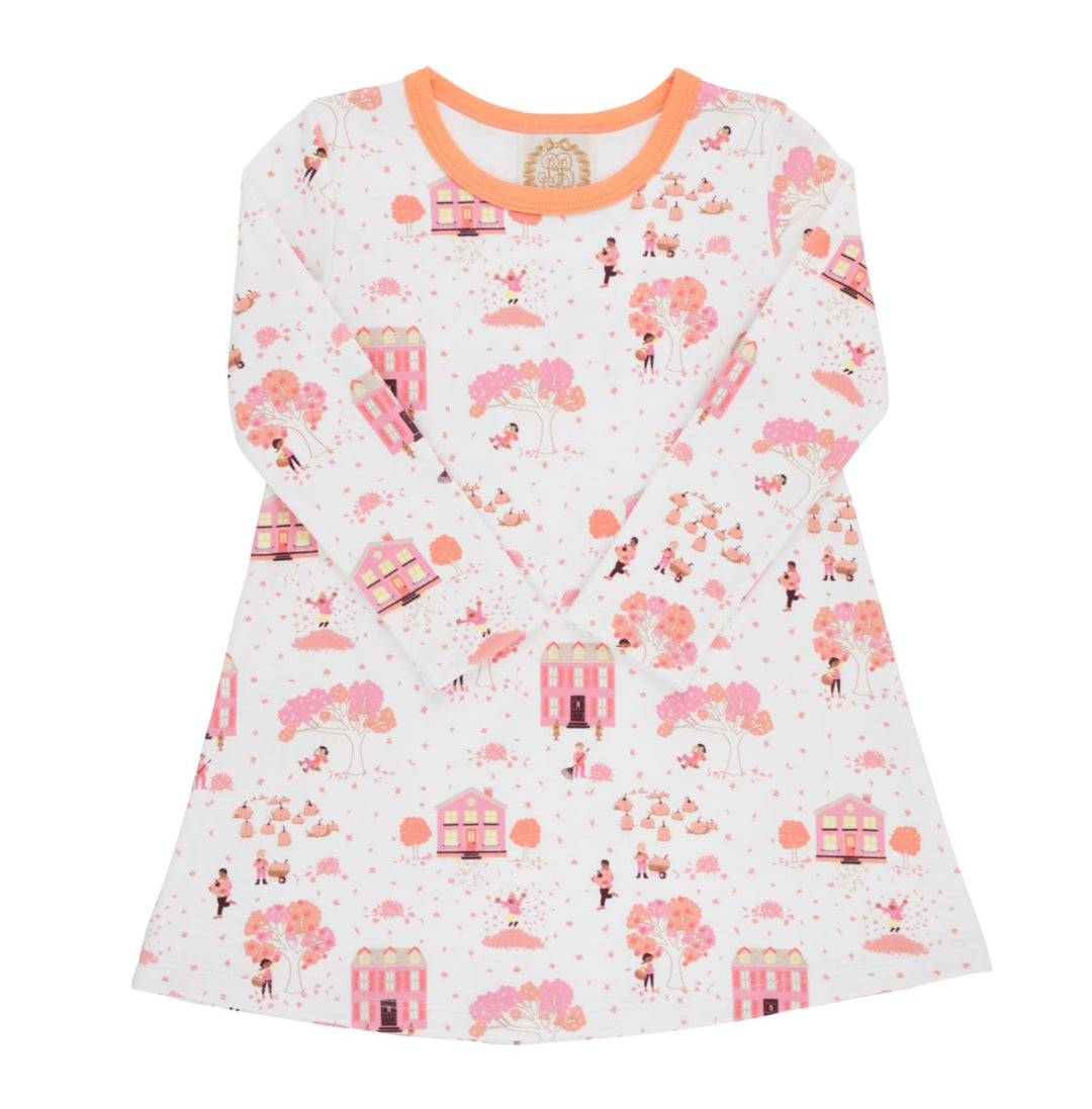 Polly Play Dress - Long Sleeve - Fall on Fincastle Rd Girl Dress Beaufort Bonnet 