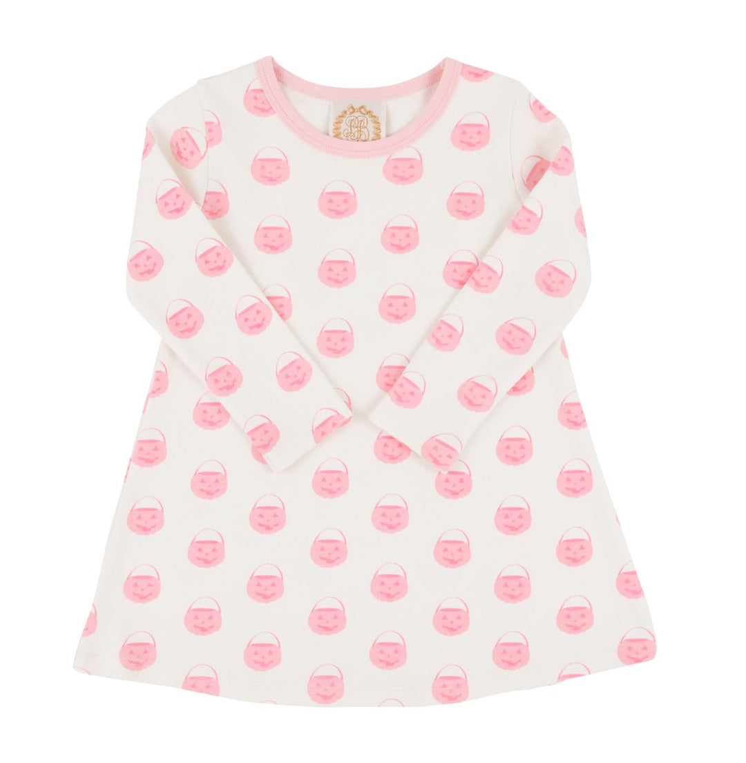 Polly Play Dress - Long Sleeve - Vintage-Prep Pumpkin Pails Girl Dress Beaufort Bonnet 
