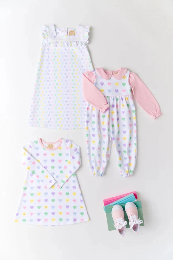 Polly Play Dress - Long Sleeve - We Heart You Girl Dress Beaufort Bonnet 