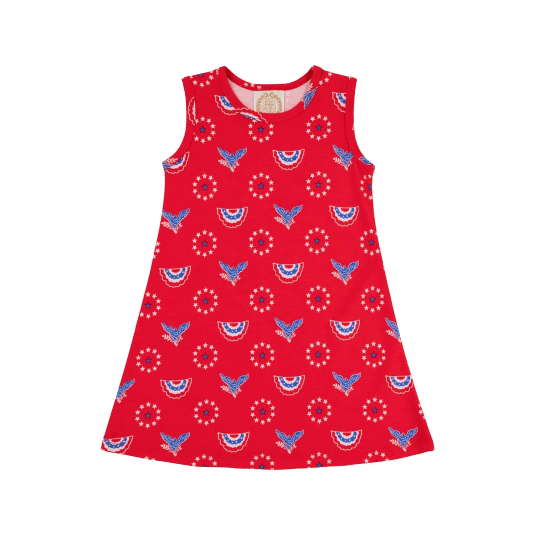 Polly Play Dress - Sleeveless - Star Spangled Swag Girl Dress Beaufort Bonnet 