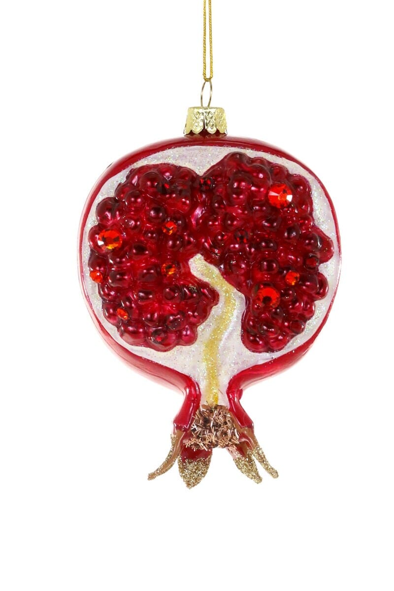 Pomegranate Half Ornament Christmas Ornament Cody Foster 