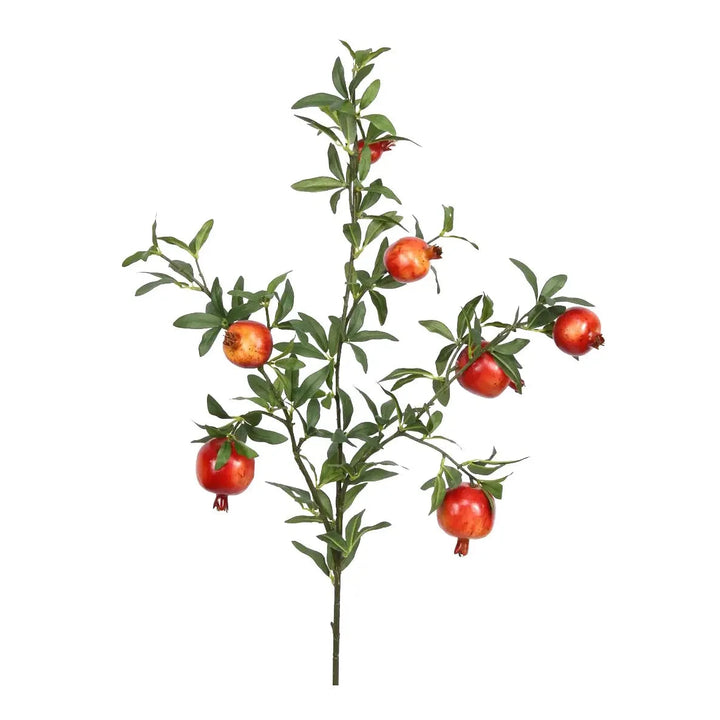 Pomegranate Stem - 32" Faux Florals Mills Floral 