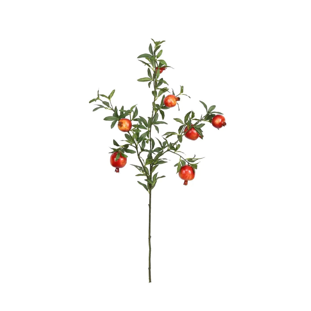 Pomegranate Stem - 32" Faux Florals Mills Floral 