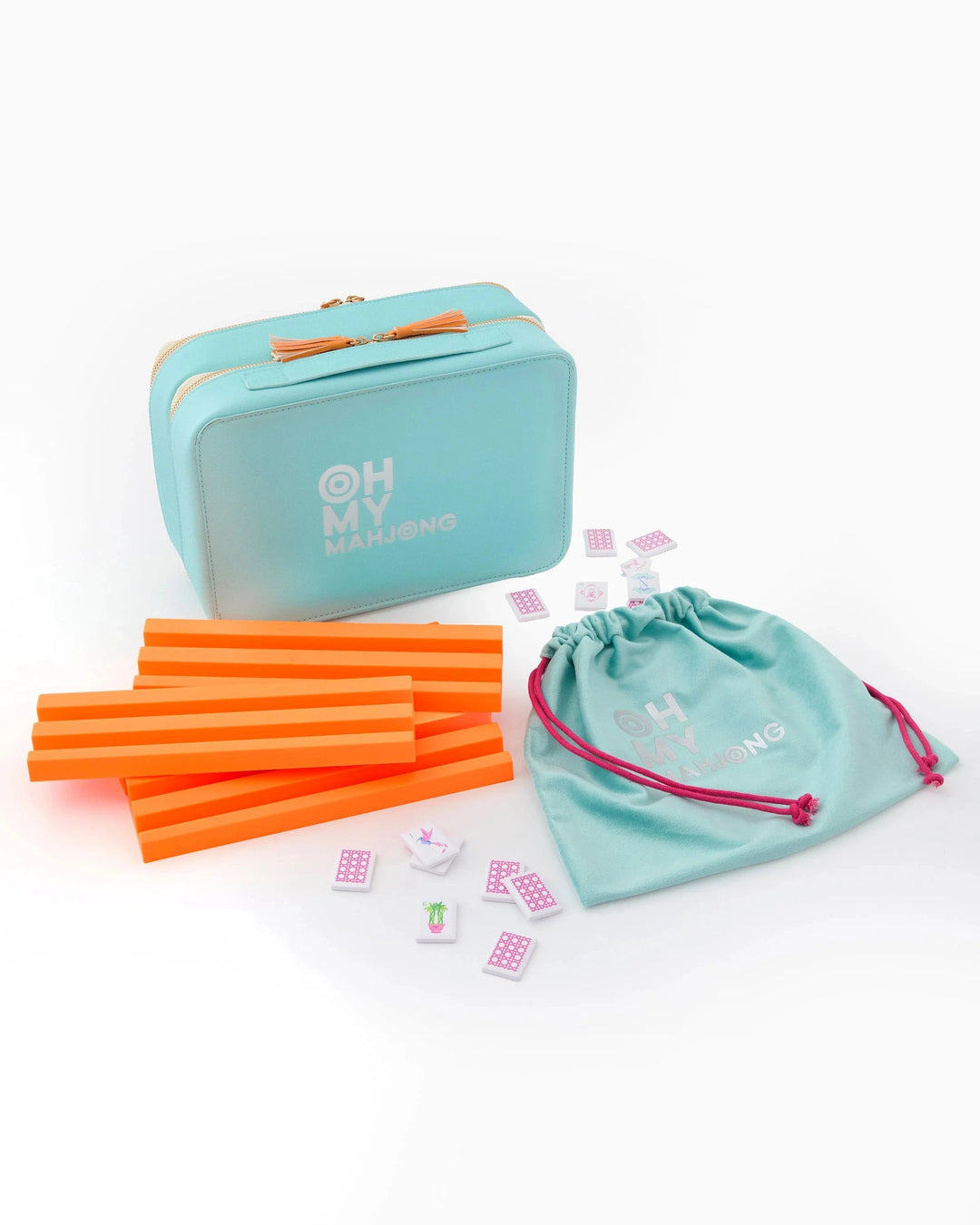 Poppy Debutante Tile Set Game Oh My Mahjong 
