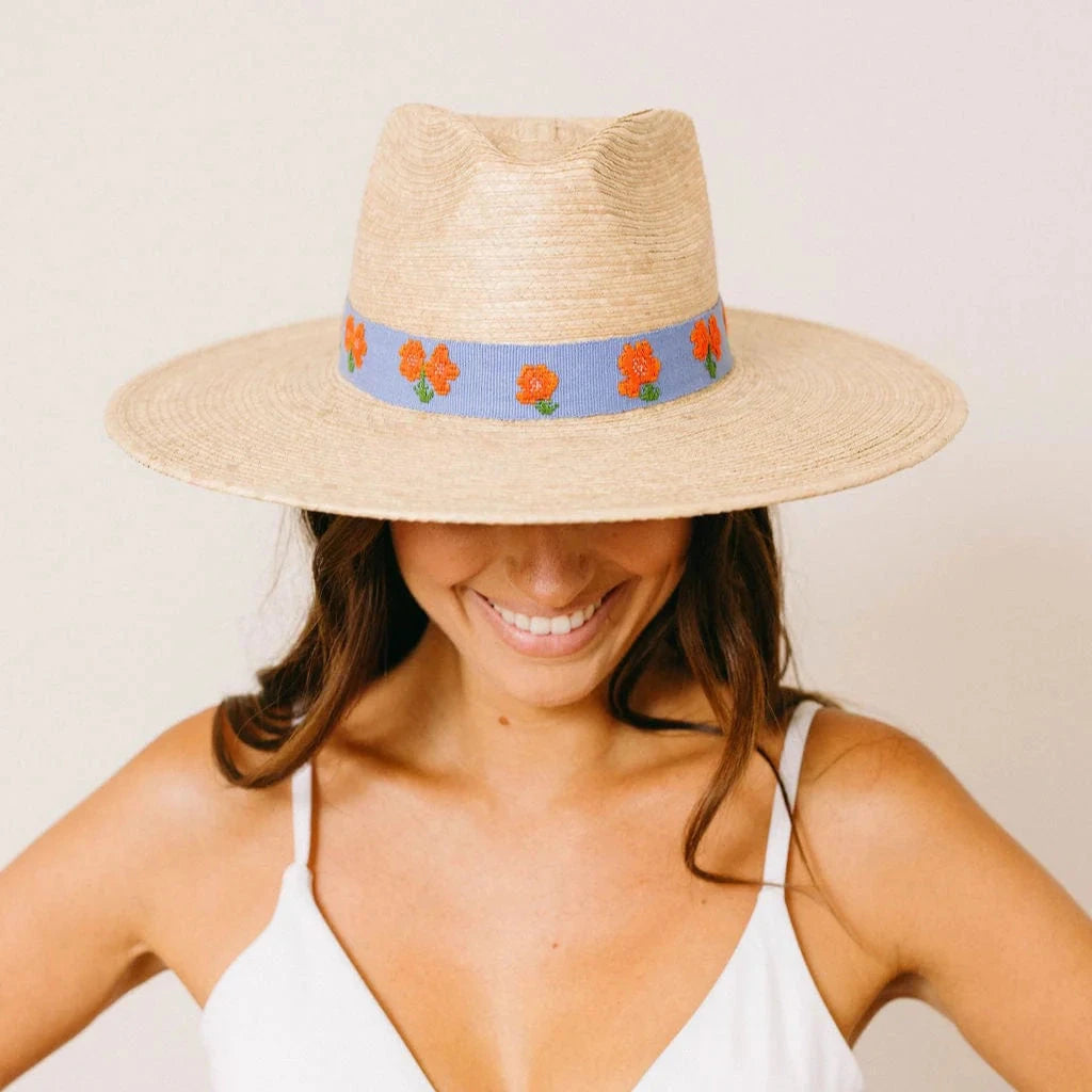 Poppy Palm Hat Sunhat Sunshine Tienda 