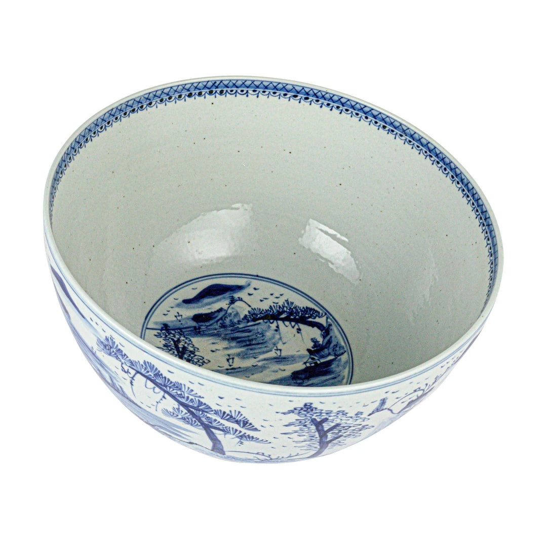 Porcelain Vintage Reproduction Planter Decorative Bowl Creative Co-Op 