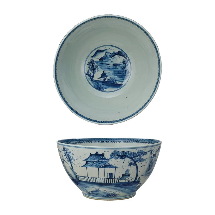 Porcelain Vintage Reproduction Planter Decorative Bowl Creative Co-Op 