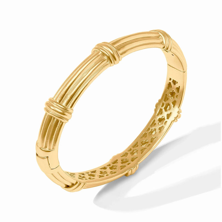 Portofino Demi Hinge Bangle - Gold Womens Bracelet Julie Vos 